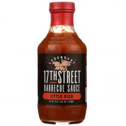 Kehe 17th Street Barbecue Sauce Little Kick 18 Oz.