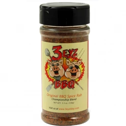 BBQ Sauces, Marinades, Condiments & Seasonings 3 Eyz BBQ Original BBQ Spice Rub 6.5 Oz.
