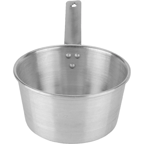 Webstaurant 3 Qt. Aluminum Sauce Pan & Dipper Salts - Premium BBQ Cooking Accessories 1 Webstaurant 3 Qt. Aluminum Sauce Pan / Dipper Salts