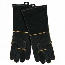 Mr. Bar-B-Q Extra Long Leather BBQ Gloves