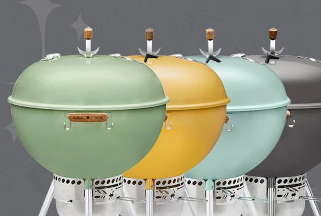 Weber Original 22" 70th Anniversary Kettle Charcoal Grill - Limited Edition BBQ Grill 1 Weber Original 22" 70th Anniversary Kettle