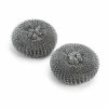 Outdoor Home Salts Big Green Egg Grill Scrubber Replacement Pads (set Of 2)
