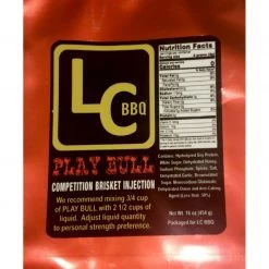 LC BBQ Play Bull Competition Brisket Injection 16 Oz. BBQ Sauces, Marinades, Condiments & Seasonings