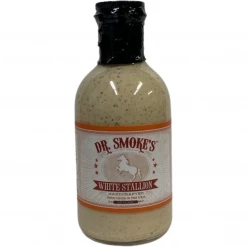 Dr. Smoke's White Stallion Sauce 16 Oz. BBQ Sauces, Marinades, Condiments & Seasonings