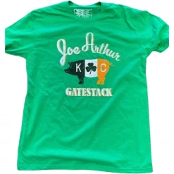 Three KC Joearthur Gatestack - Green St. Paddy's Day Logo T-Shirt Salts