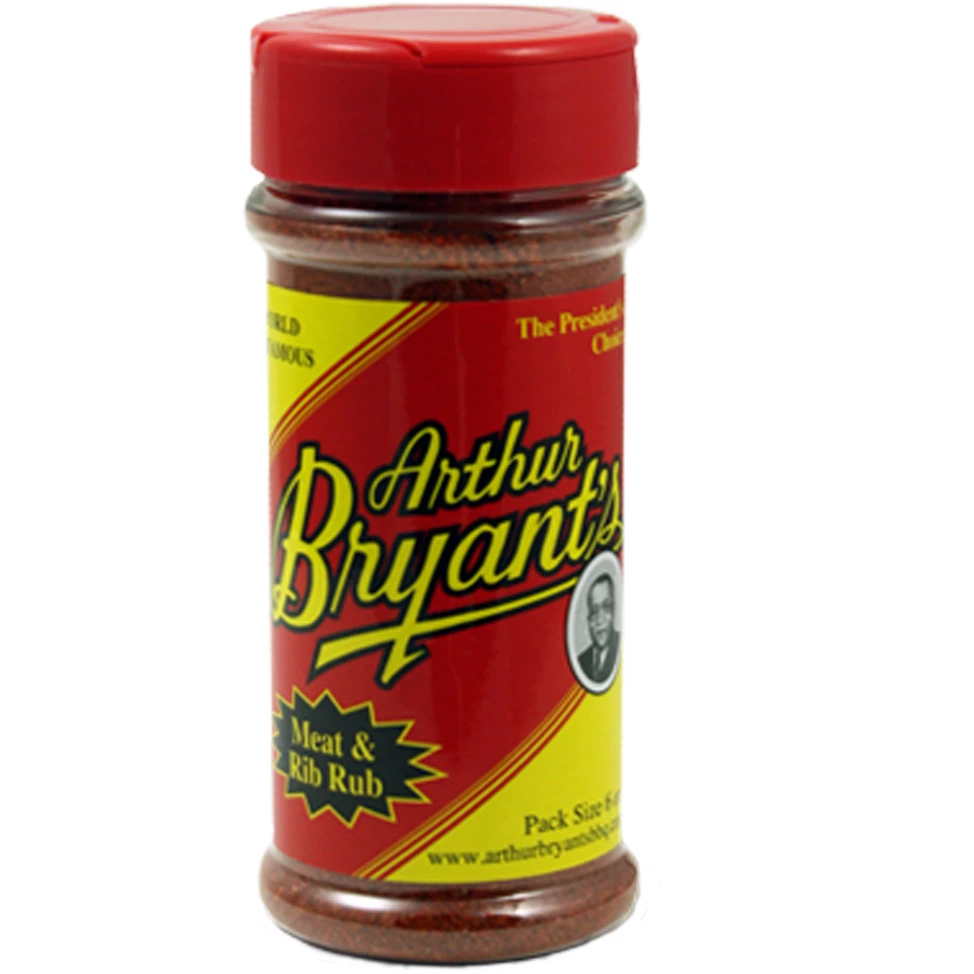 Paris Bros Arthur Bryant's Meat & Rib Rub 6 Oz - Premium BBQ Seasoning for Grilling, Smoking, and Roasting 1 Paris Bros Arthur Bryant's Meat & Rib Rub 6 Oz. BBQ Sauces, Marinades, Condiments & Seasonings