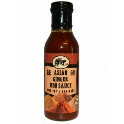 Just Enough Heat Asian Ginger BBQ Sauce 14.5 Oz. BBQ Sauces, Marinades, Condiments & Seasonings
