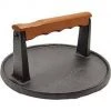 Salts Charcoal Companion Cast Iron Round Grill Press