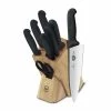 Victorinox 8-Piece Block Set With Fibrox Handles Salts