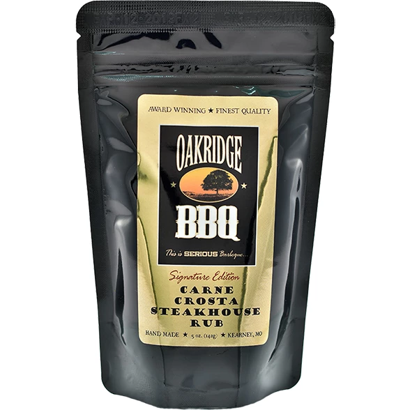 Oakridge BBQ Carne Crosta 5 Oz. - Premium BBQ Rub & Seasoning for Grilled Meats 1 Oakridge BBQ Carne Crosta 5 Oz. BBQ Sauces, Marinades, Condiments & Seasonings