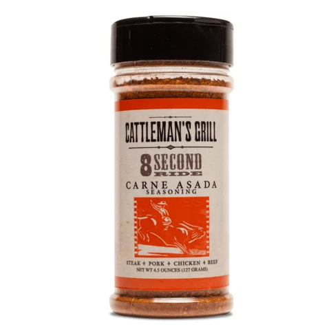 Delano Cattleman's Grill 8 Second Carne Asada Seasoning - 10 Oz | BBQ Rubs & Seasonings for Grilling, Smoking, and Marinating 1 Delano BBQ Sauces, Marinades, Condiments & Seasonings Cattleman's Grill 8 Second Carne Asada Seasoning 10 Oz.