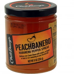 Chili Dawg's Peachbanero Pepper Spread 9 Oz. Salts