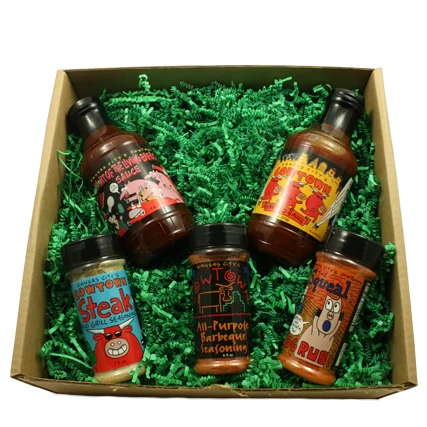 Cowtown Gift Box Salts - Premium BBQ Seasoning & Rubs Set for Grilling Enthusiasts 1 Cowtown Gift Box Salts