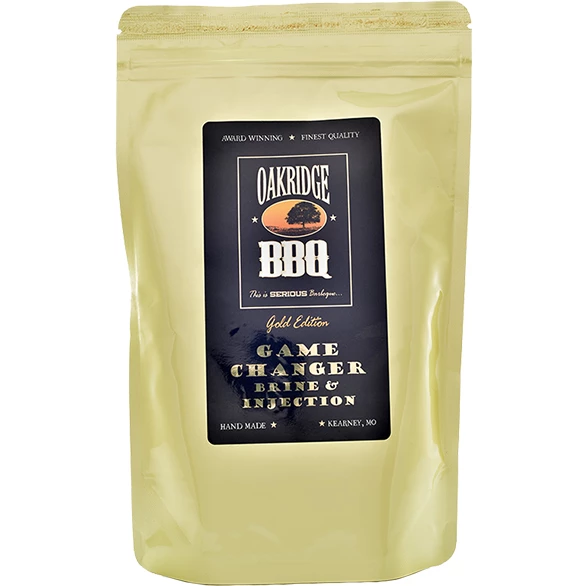 Oakridge BBQ Game Changer All Purpose Brine - 5 Lbs | Premium BBQ Marinade & Seasoning for Meats 1 Oakridge BBQ Game Changer All Purpose Brine 5 Lbs.