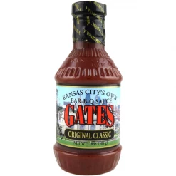 Gates Original Classic Bar-B-Q Sauce 18 Oz. BBQ Sauces, Marinades, Condiments & Seasonings