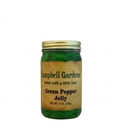 BBQ Sauces, Marinades, Condiments & Seasonings Campbell Gardens Green Pepper Jelly 8 Oz.