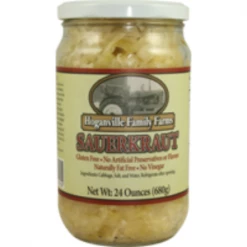 BBQ Sauces, Marinades, Condiments & Seasonings Hoganville Family Farms Sauerkraut 24 Oz.