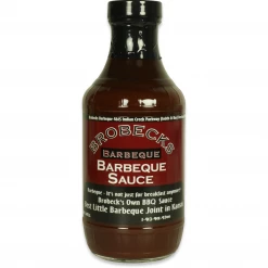 Brobeck's BBQ Brobecks Barbeque Sauce 19 Oz. BBQ Sauces, Marinades, Condiments & Seasonings