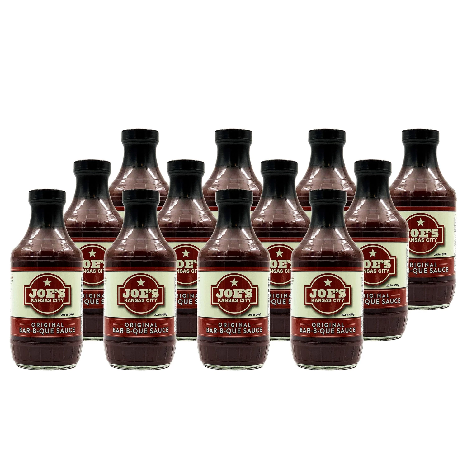Joe's Kansas City Bar-B-Que Sauce 20.5 Oz. - Case Of 12 | Authentic BBQ Flavor 1 Joe's Kansas City Bar-B-Que Sauce 20.5 Oz. - Case Of 12