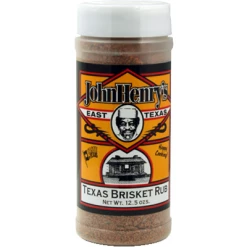 BBQ Sauces, Marinades, Condiments & Seasonings John Henry's Texas Brisket Rub 15 Oz.