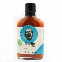 Spicin' Foods Pain Is Good Garlic Style Hot Sauce 7 Oz. BBQ Sauces, Marinades, Condiments & Seasonings