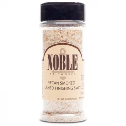 Noble Saltworks Pecan Smoked Salt 5.3 Oz. BBQ Sauces, Marinades, Condiments & Seasonings