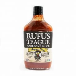Rufus Teague Slim N' Sweet Sugar-Free Barbecue Sauce 13 Oz. BBQ Sauces, Marinades, Condiments & Seasonings