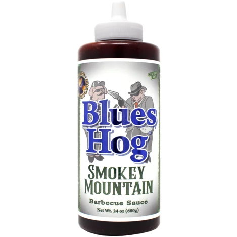 Blues Hog Smokey Mountain BBQ Sauce - 25 Oz Squeeze Bottle | Premium BBQ Sauce for Grilling, Marinades & Dipping 1 Blues Hog Smokey Mountain BBQ Sauce Squeeze Bottle 25 Oz. BBQ Sauces, Marinades, Condiments & Seasonings