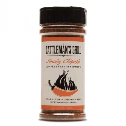 Delano Cattleman's Grill Coffee Rub Smoky Chipotle 10 Oz.