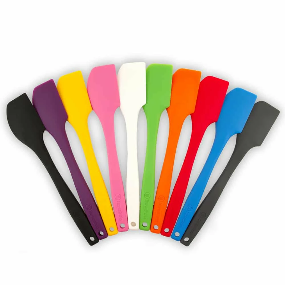 ThermoWorks Silicone Spatula - High-Heat Resistant, Durable BBQ & Cooking Tool for Sauces, Marinades, and Seasonings 1 Salts ThermoWorks Silicone Spatula
