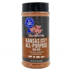 Old World Spices Three Little Pigs Kansas City All-Purpose BBQ Rub 12.5 Oz. BBQ Sauces, Marinades, Condiments & Seasonings