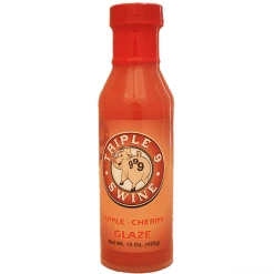 Triple 9 Swine Apple-Cherry Glaze 15 Oz.