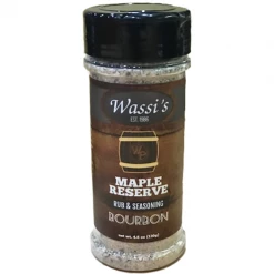 Wassi's Meats Wassi's Maple Reserve 4.6 Oz. BBQ Sauces, Marinades, Condiments & Seasonings