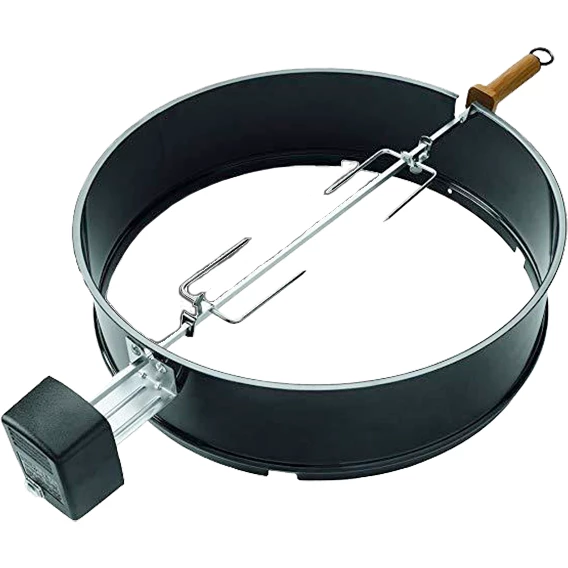 Weber Kettle Rotisserie - Premium BBQ Rotisserie Kit for Weber Grills 1 Salts Weber Kettle Rotisserie
