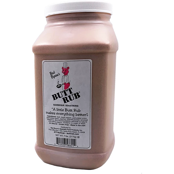 Bad Byron's Butt Rub Barbeque Seasoning - 7 Lbs. | Premium BBQ Rub for Grilling, Smoking & Roasting 1 Bad Byron's Butt Rub Barbeque Seasoning 7 Lbs.