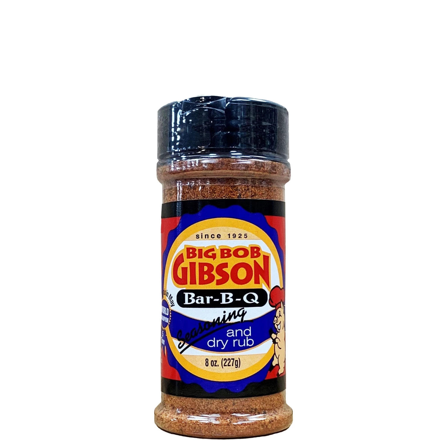 Mrs. Stratton's Salads Big Bob Gibson Bar-B-Q Seasoning And Dry Rub 8 Oz - Premium BBQ Rub for Grilling, Smoking, and Roasting 1 Mrs. Stratton's Salads Big Bob Gibson Bar-B-Q Seasoning And Dry Rub 8 Oz.