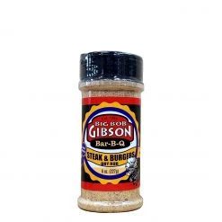 Mrs. Stratton's Salads Big Bob Gibson Bar-B-Q Steak & Burger Dry Rub 8 Oz.