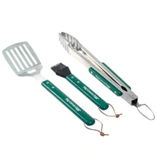 Outdoor Home Salts Big Green Egg Stainless Steel Tool Set With Wooden Handles