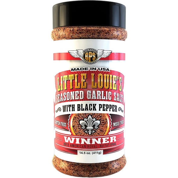 Big Poppa Smokers Little Louie 14.5 Oz. BBQ Sauce & Seasoning - Perfect for Grilling, Smoking, and Marinating 1 Big Poppa Smokers Little Louie 14.5 Oz. BBQ Sauces, Marinades, Condiments & Seasonings
