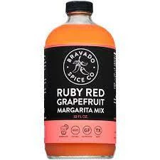 Bravado Spice Co. Ruby Red Grapefruit Margarita Mix 32 Oz.