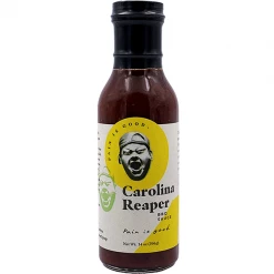 Spicin' Foods Pain Is Good Carolina Reaper BBQ Sauce 14 Oz.