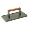 Charcoal Companion Cast Iron Rectangular Grill Press