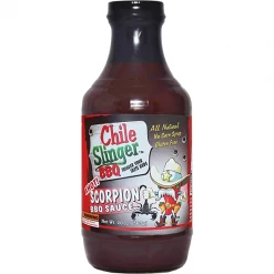 Chile Slinger BBQ Chile Slinger Trinidad Scorpion BBQ Sauce XHOT 20 Oz.