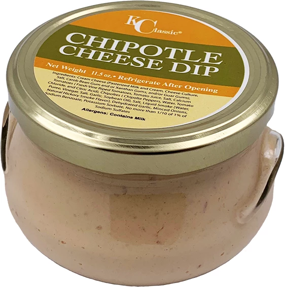 KC Classic Chipotle Cheese Dip 11.5 Oz - Bold & Creamy BBQ Sauce for Grilling, Dipping & More 1 KC Classic Chipotle Cheese Dip 11.5 Oz. BBQ Sauces, Marinades, Condiments & Seasonings