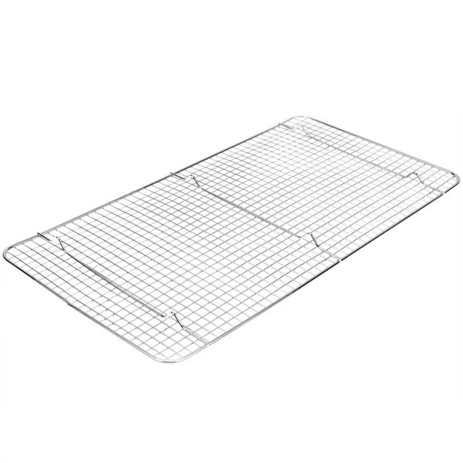 Webstaurant 10"x 18" Full Size Cooling Rack & Pan Grate for Steam Table Pans - Durable BBQ & Cooking Accessory 1 Webstaurant Salts 10"x 18" Full Size Cooling Rack/Pan Grate For Steam Table Pan