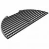 Outdoor Home Salts Big Green Egg Half Moon Cast Iron Grate For Large Egg