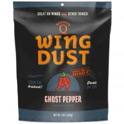 Kosmo's Q Ghost Pepper Wing Dust 5 Oz. BBQ Sauces, Marinades, Condiments & Seasonings