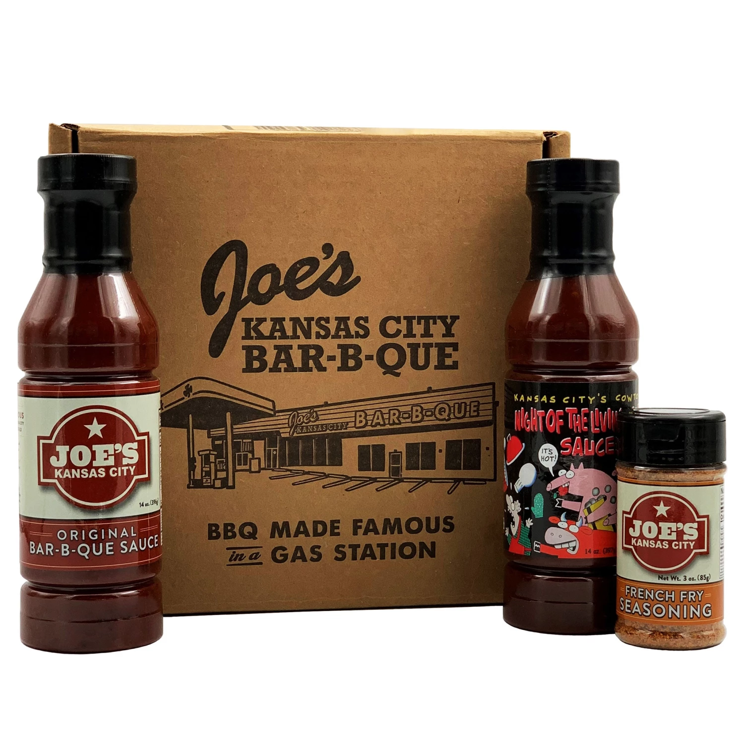 Joe's Kansas City BBQ Gift Box - Premium BBQ Sauces, Rubs & Seasonings Set 1 Joe's Kansas City BBQ Gift Box