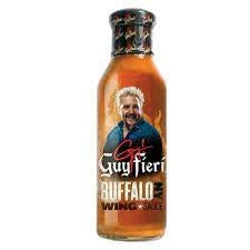 Kehe Guy Fieri Buffalo NY Wing Sauce 12 Oz. BBQ Sauces, Marinades, Condiments & Seasonings