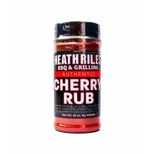 Heath Riles Cherry Rub 16 Oz - Sweet & Smoky BBQ Seasoning for Grilling, Smoking, and Roasting 1 BBQ Sauces, Marinades, Condiments & Seasonings Heath Riles Cherry Rub 16 Oz.